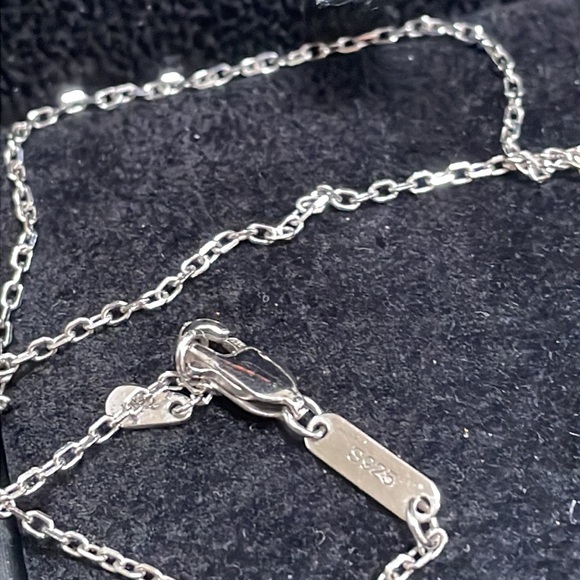 Chaulri Tahitian Black Pearl Pendant Sterling 925 Necklace - Picture 12 of 16